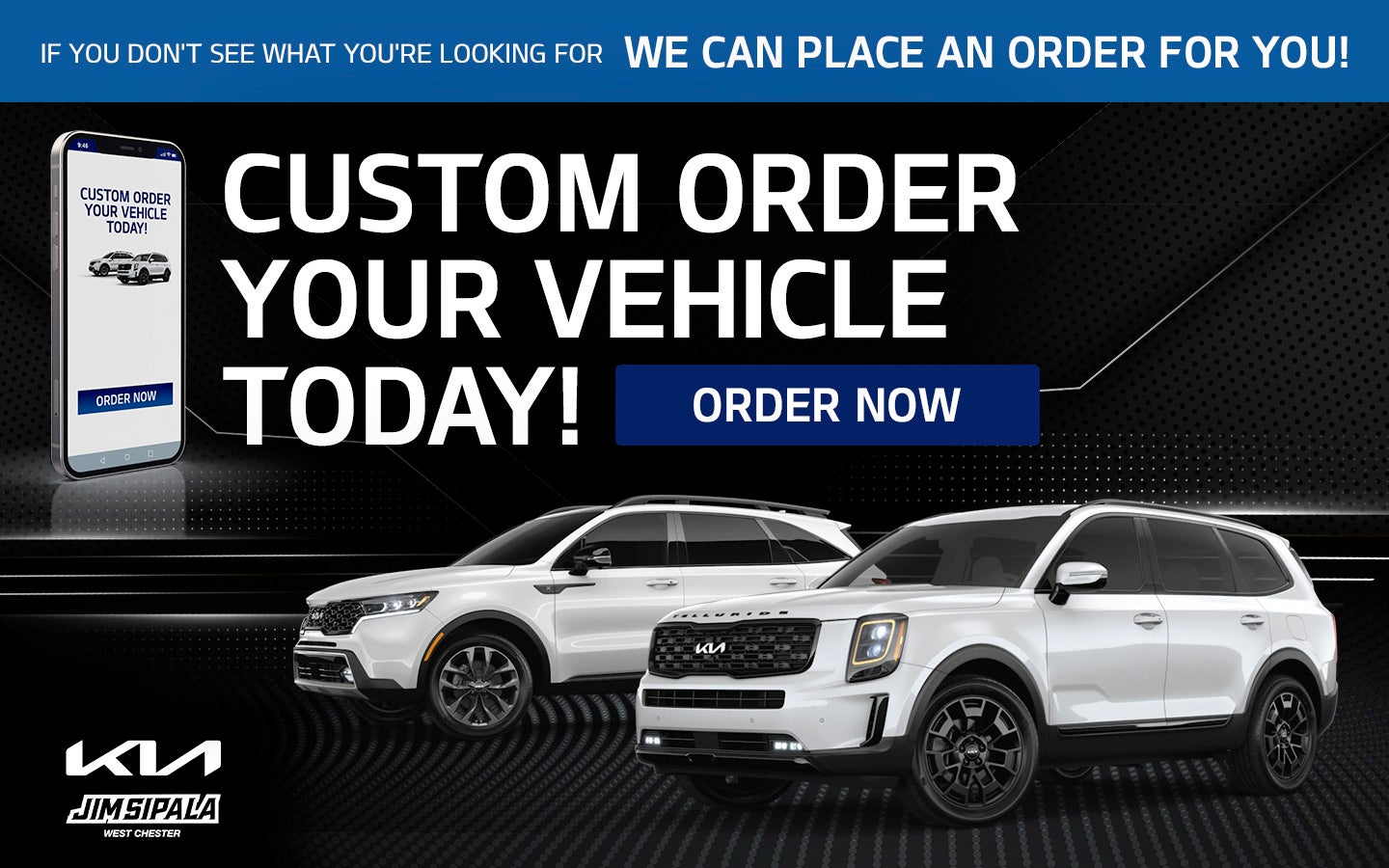 custom order your vehicle