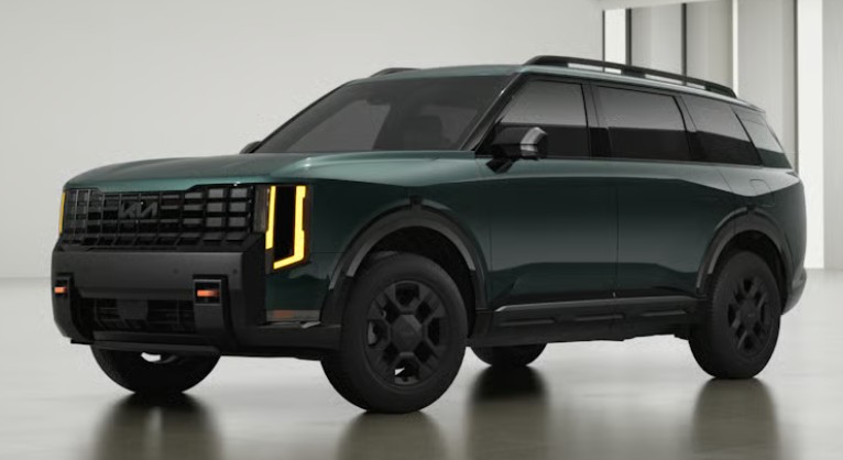 2027 Kia Telluride - Black Jade Green