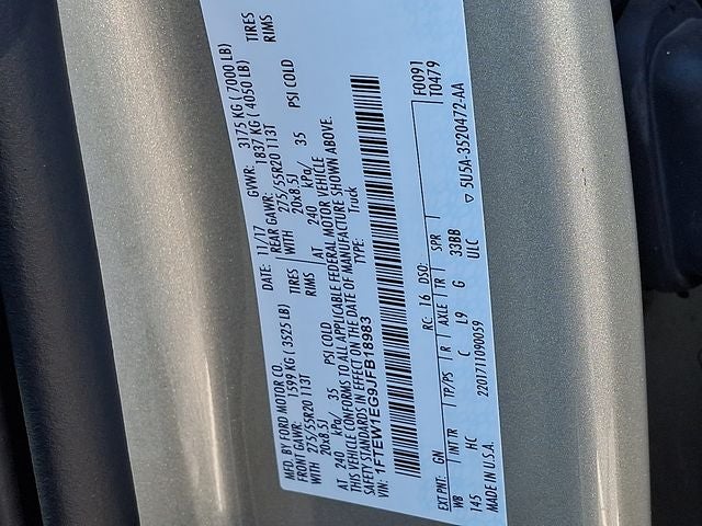 2018 Ford F-150 Lariat