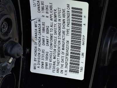 2018 Honda Civic LX