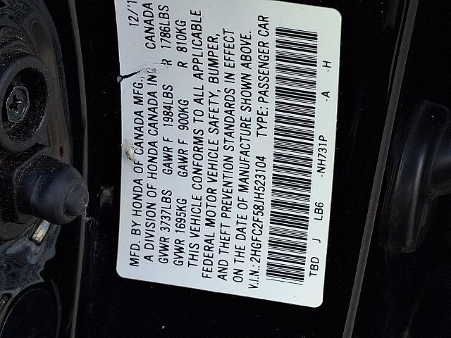 2018 Honda Civic LX