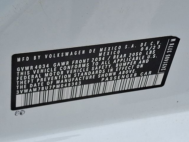 2023 Volkswagen Jetta 1.5T Sport