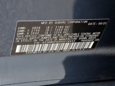 2024 Subaru Legacy Touring XT