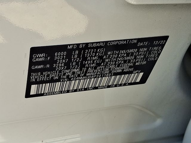 2023 Subaru Ascent Limited