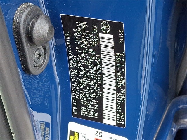 2023 Toyota Camry SE