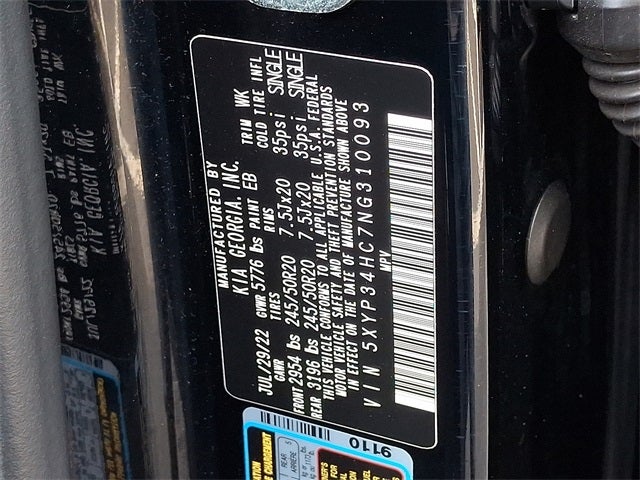 2022 Kia Telluride EX