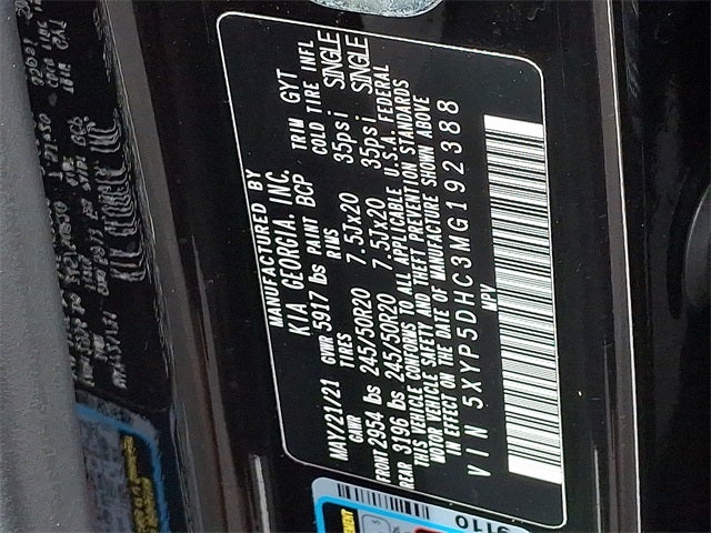 2021 Kia Telluride SX