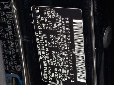 2020 Kia Telluride SX