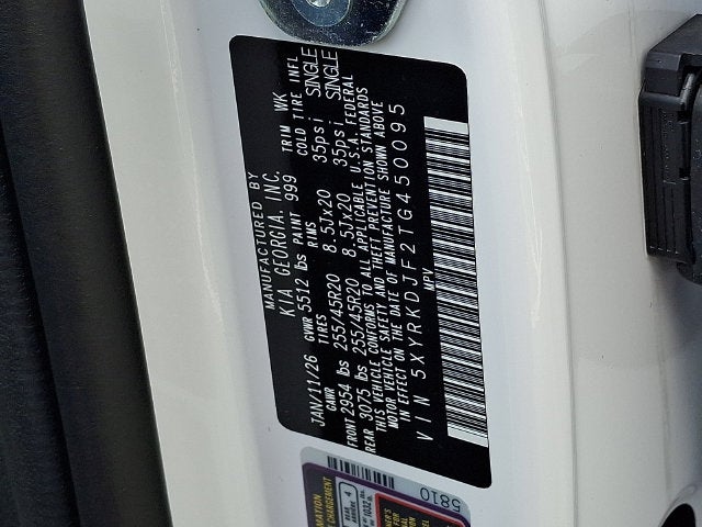 2026 Kia Sorento X-Line SX