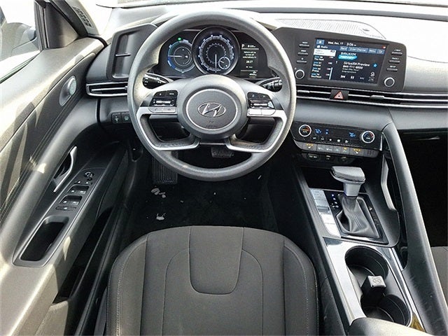 2023 Hyundai Elantra Hybrid Blue