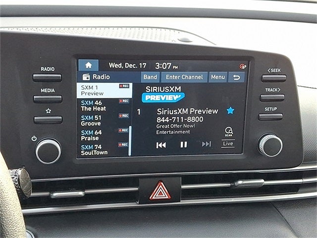 2023 Hyundai Elantra Hybrid Blue