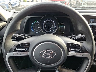 2023 Hyundai Elantra Hybrid Blue
