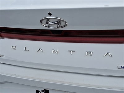 2023 Hyundai Elantra Hybrid Blue