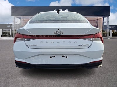 2023 Hyundai Elantra Hybrid Blue