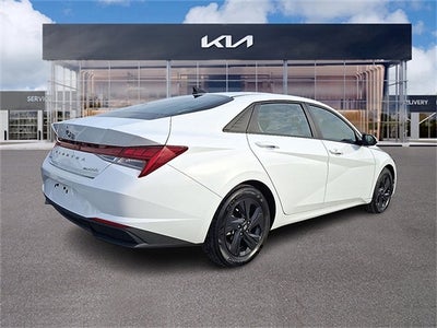 2023 Hyundai Elantra Hybrid Blue