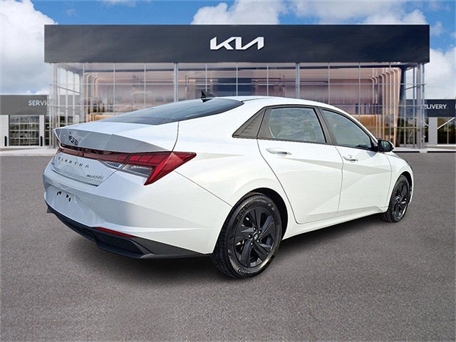 2023 Hyundai Elantra Hybrid Blue