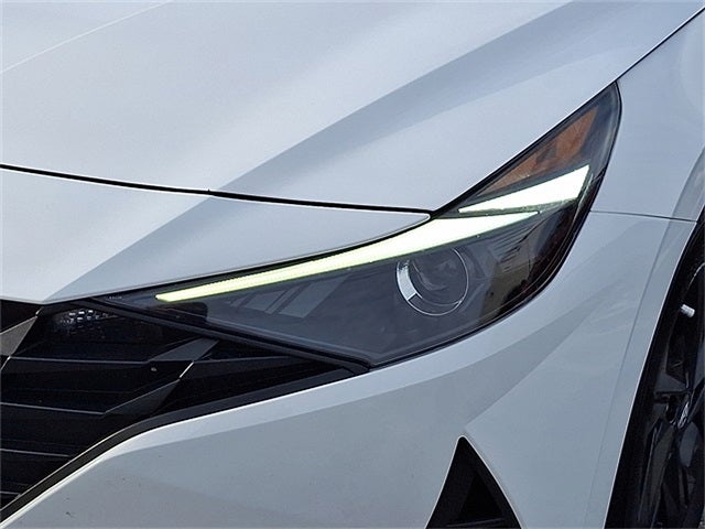 2023 Hyundai Elantra Hybrid Blue