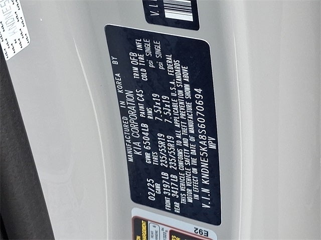 2025 Kia Carnival Hybrid SX Prestige