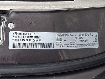 2021 Chrysler Pacifica Touring L