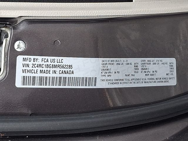 2021 Chrysler Pacifica Touring L