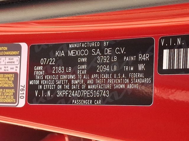 2023 Kia Forte LXS