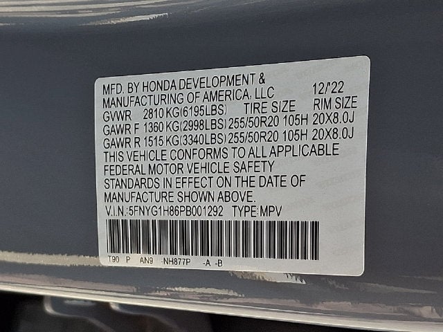 2023 Honda Pilot Elite