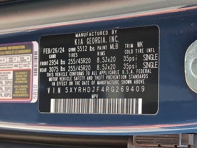 2024 Kia Sorento X-Line EX