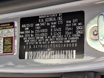 2022 Kia Sorento X-Line EX