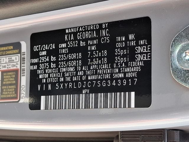2025 Kia Sorento S