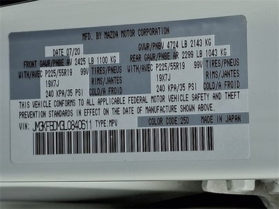 2020 Mazda Mazda CX-5 Grand Touring