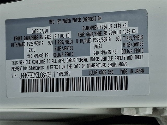 2020 Mazda Mazda CX-5 Grand Touring