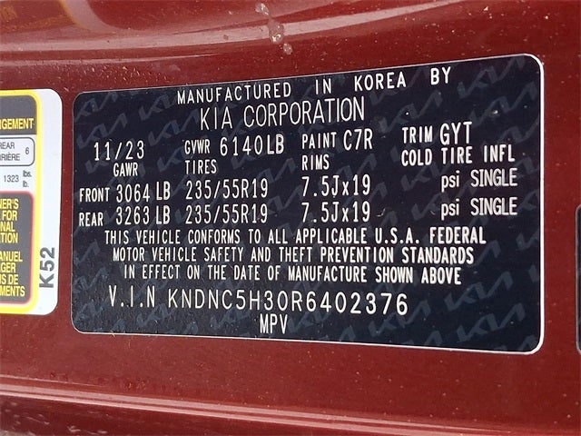 2024 Kia Carnival EX